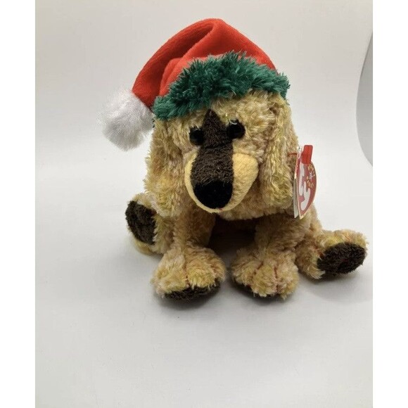 Lot Of Ty Beanie Babies Jinglepup, Patti, Hippity, Wise, Chocolate, Wiser - Picture 13 of 16